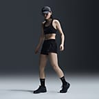 ★★Nike★★ Dry Fit One Swoosh Mid Rise Shorts W Black HJ21 Buy Nike Dri-FIT One Swoosh Women's Mid-Rise Brief-Lined